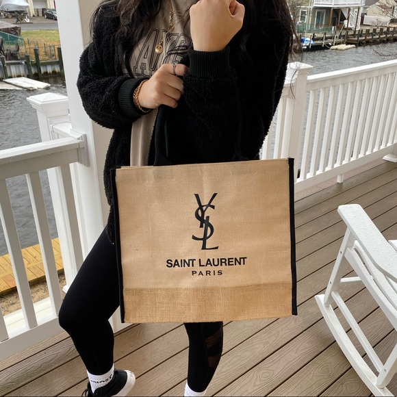 ysl beach tote